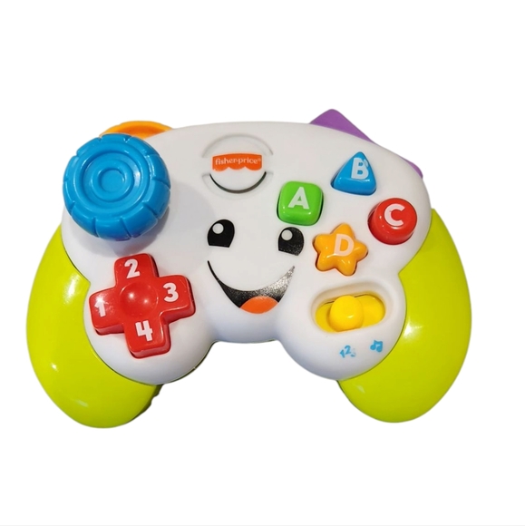 Fisher-Price Laugh & Learn Baby and Toddler Musical Game & Lights Controller Toy - Picture 1 of 7